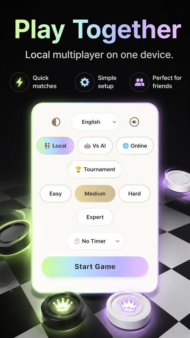 Play together — local multiplayer on one device